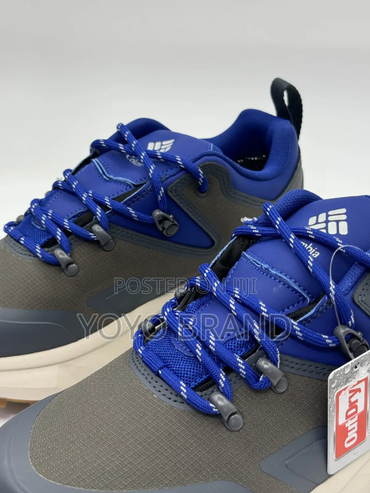 Columbia Facet 75 Out Dry Hiking Collegiate Blue Navy Fashion Sneaker