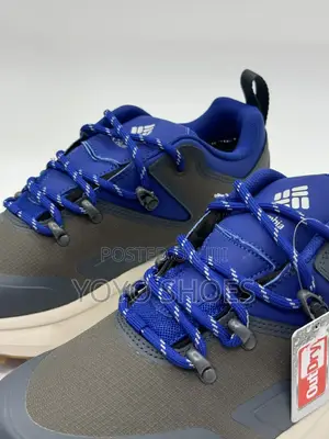 Columbia Facet 75 Out Dry Hiking Collegiate Blue Navy Fashion Sneaker