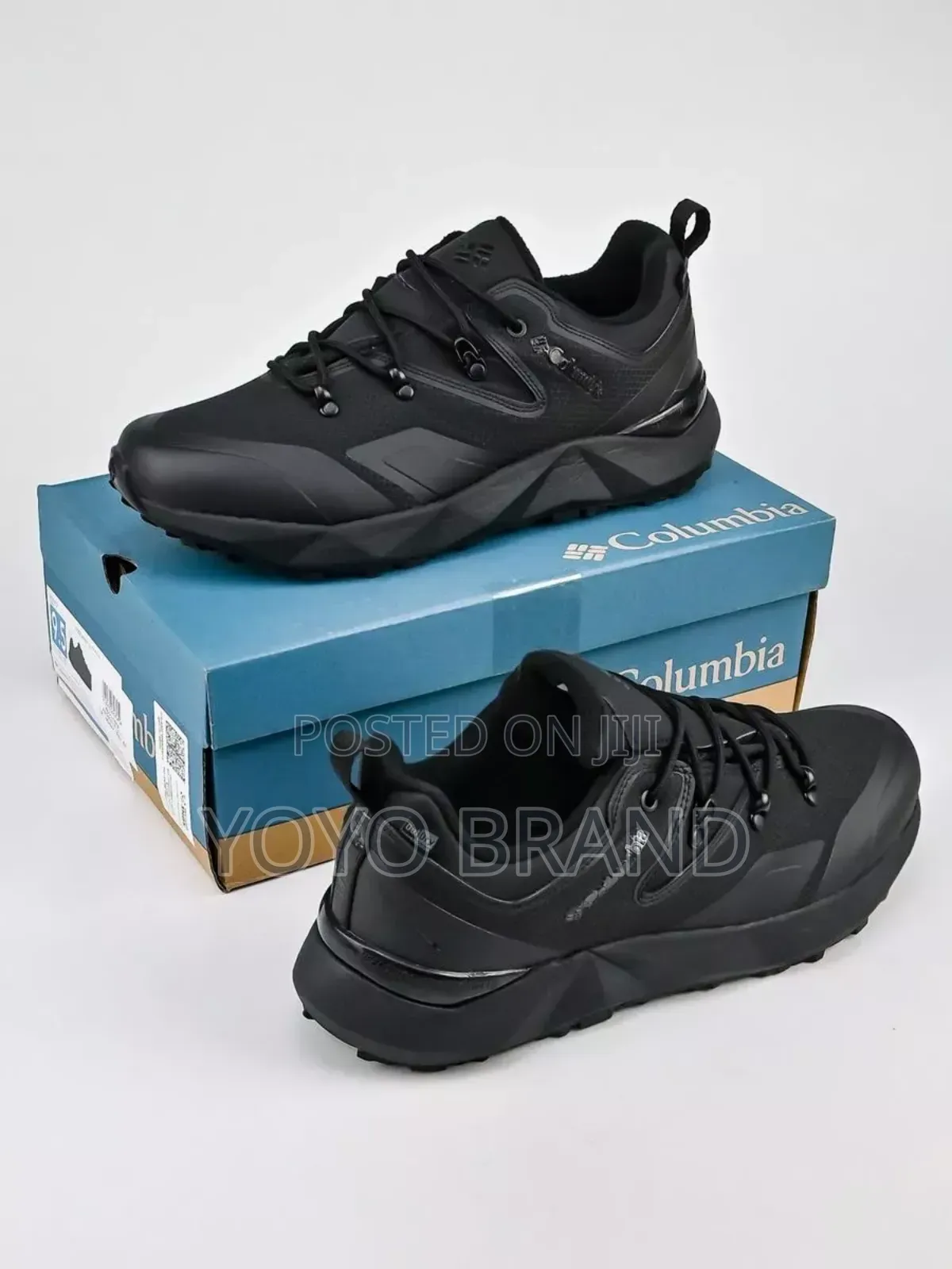 Columbia Facet 60 Out Dry Hiking "Triple Black "Fashion Sneaker