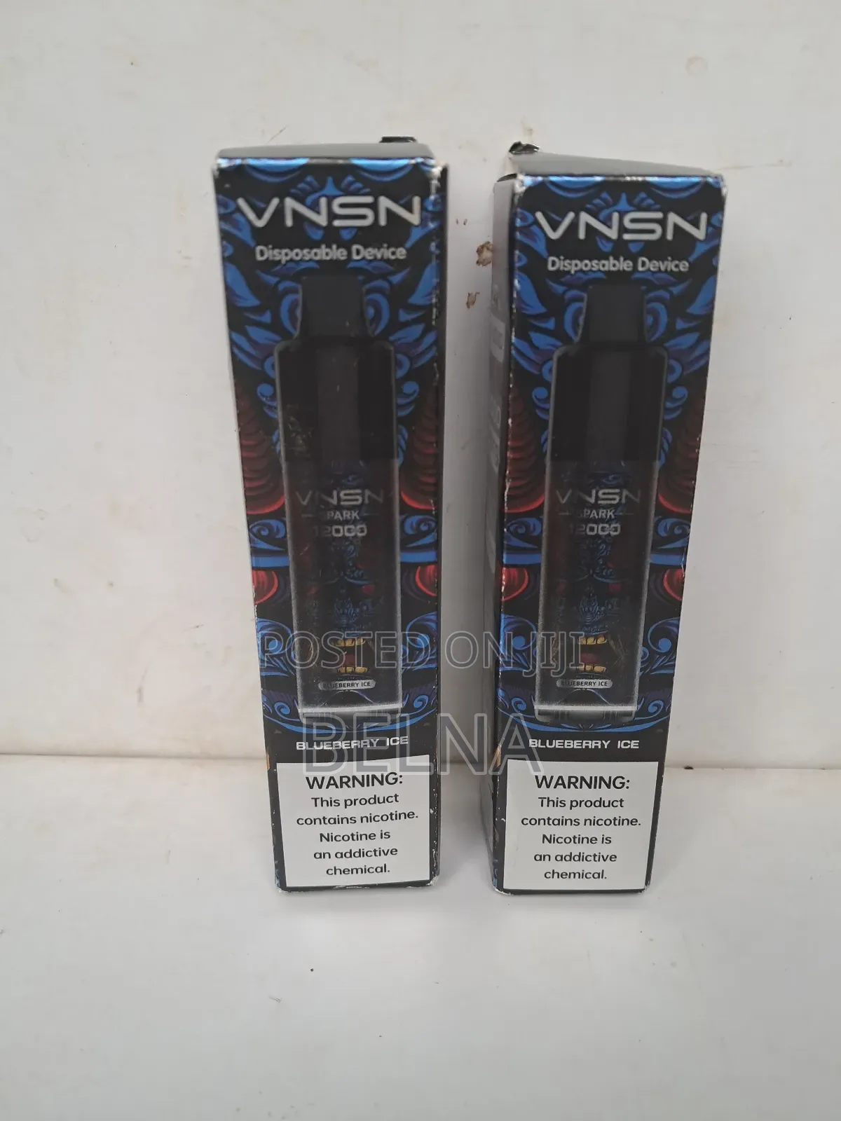 Vnsn - Blueberry Ice - 12,000 Puffs