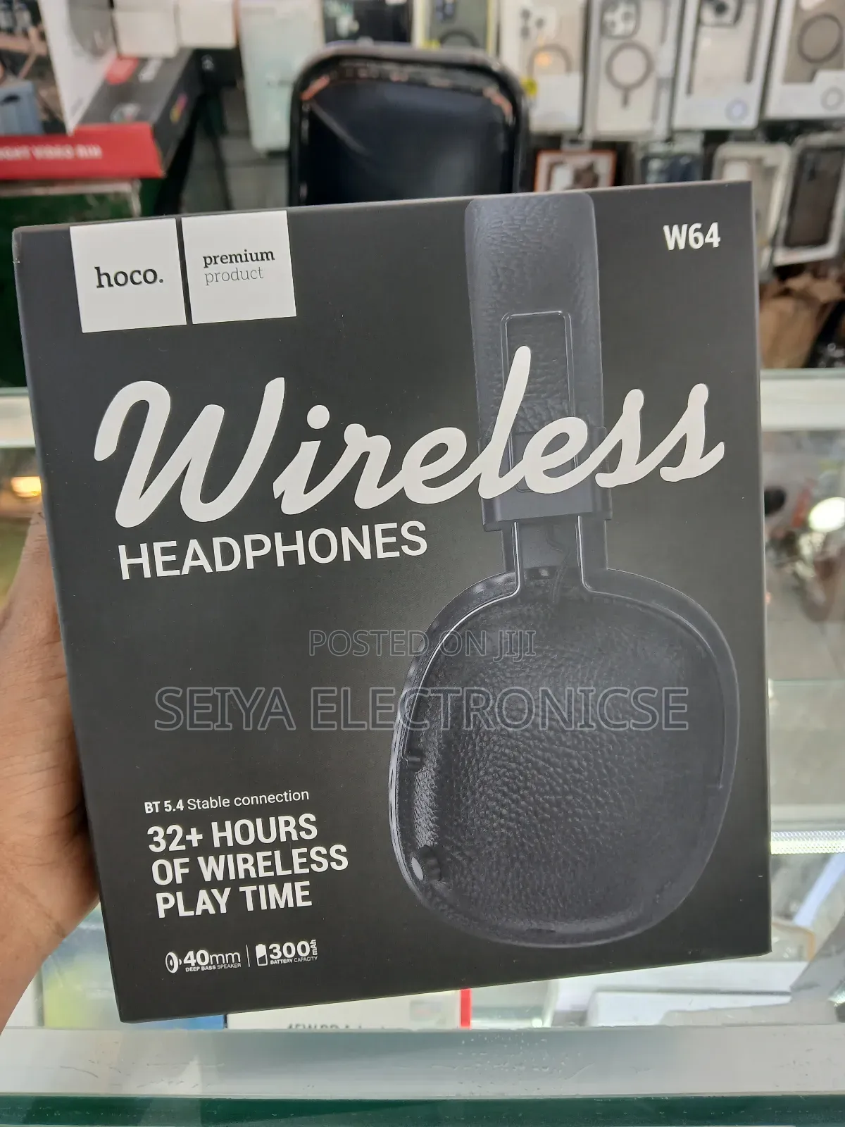 Hoco W64 Wireless Bluetooth at Headphones, Headphones