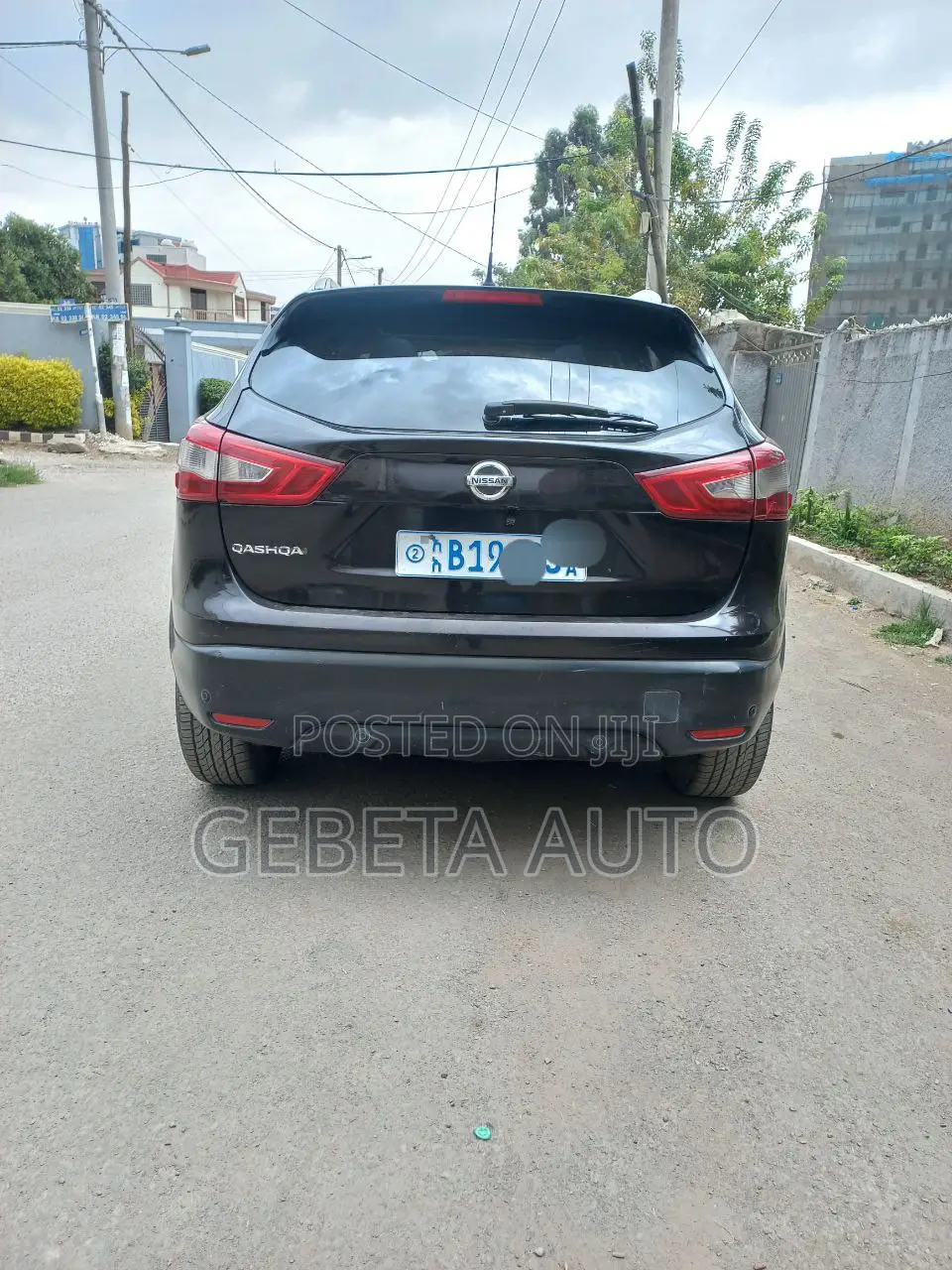 Nissan Qashqai 2017 Black