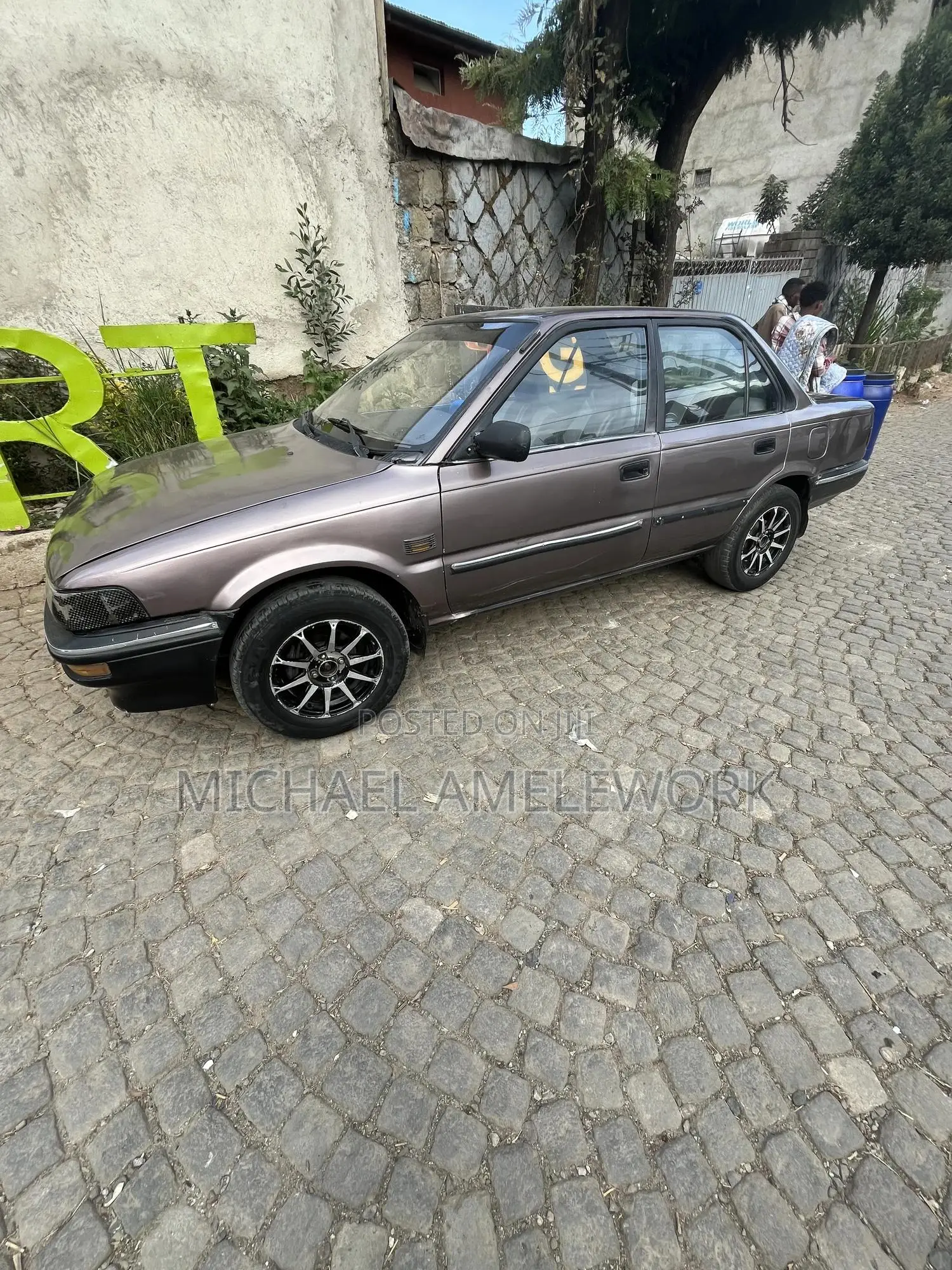 Toyota Corolla Sedan 1990 Brown