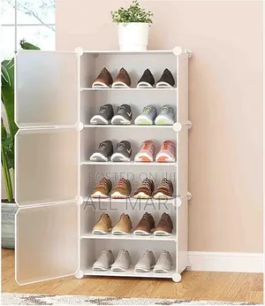 Plastic Cube Shoe Rack
