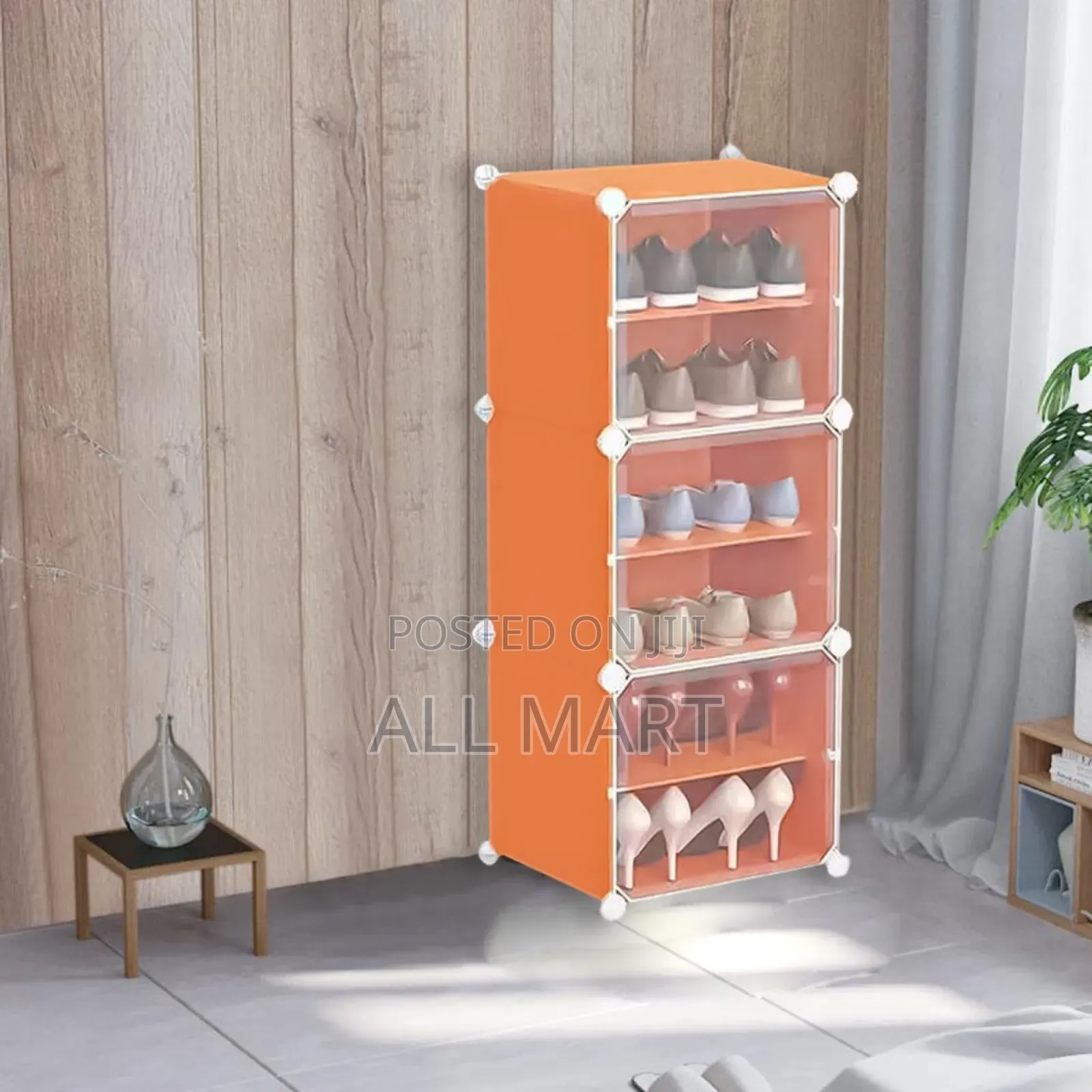 Plastic Cube Shoe Rack