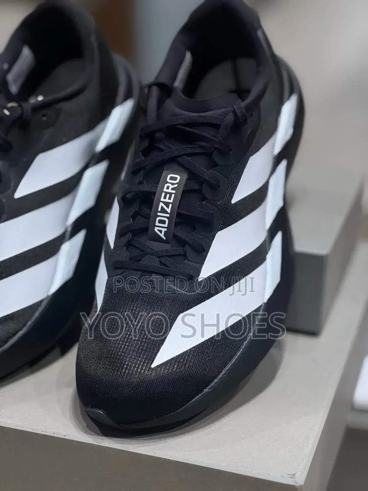 New Arrival Adidas Adizero Evo Sl Running Black/White Unisex Sneaker