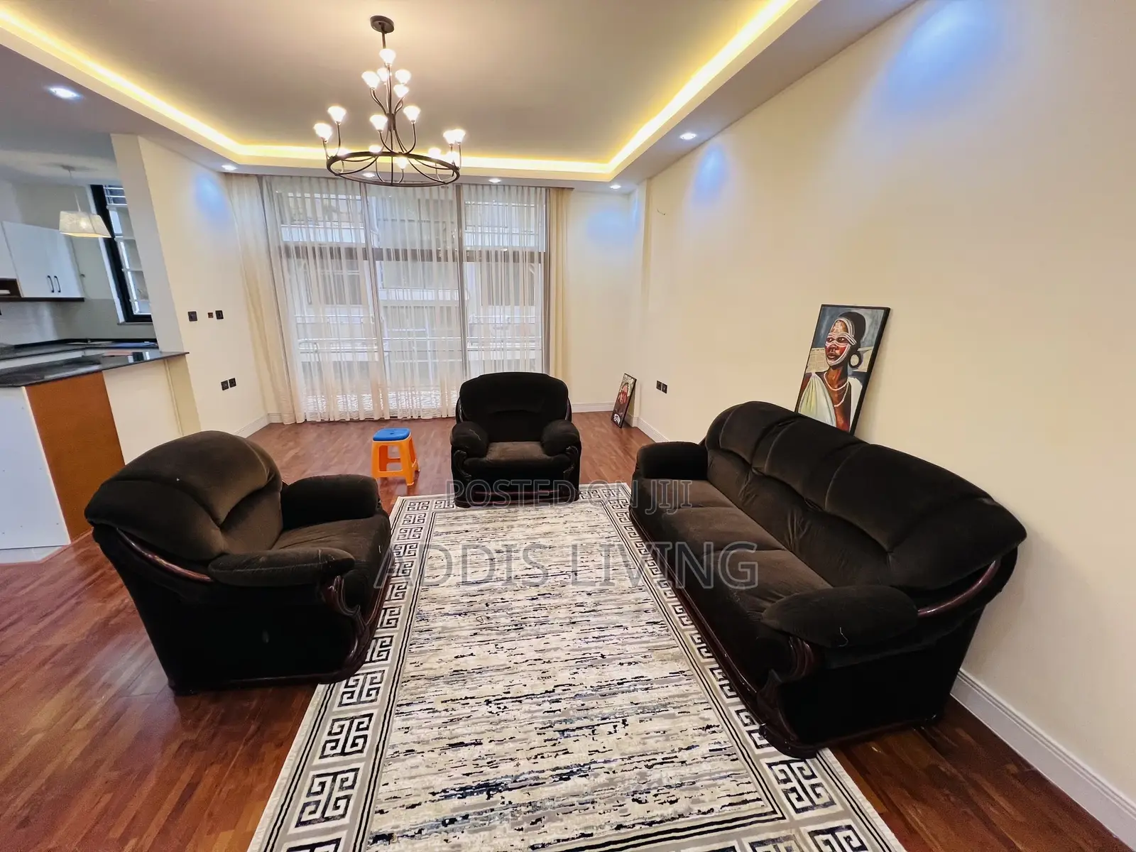 Furnished 3bdrm Apartment in Bole for rent