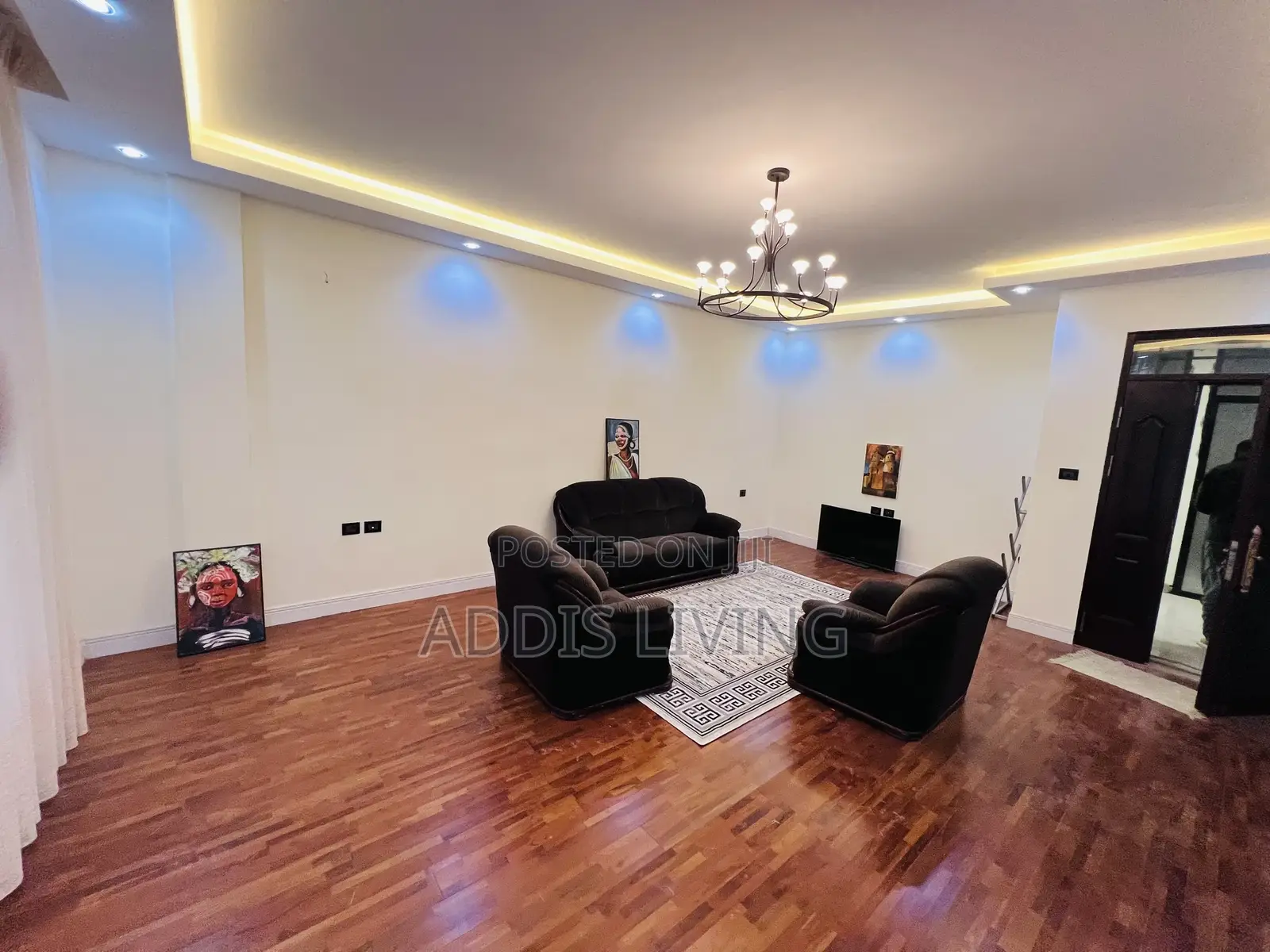 Furnished 3bdrm Apartment in Bole for rent