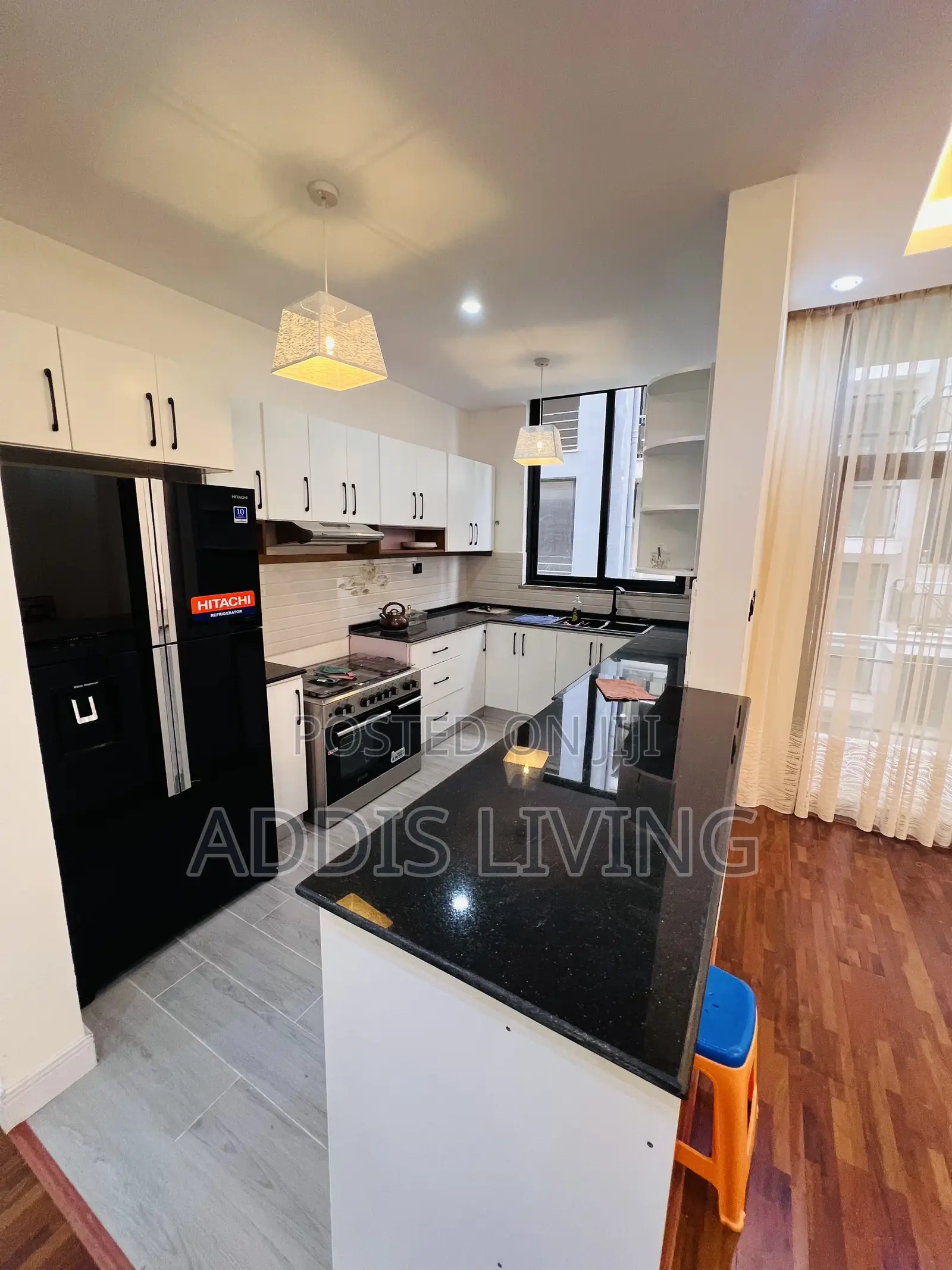 Furnished 3bdrm Apartment in Bole for rent