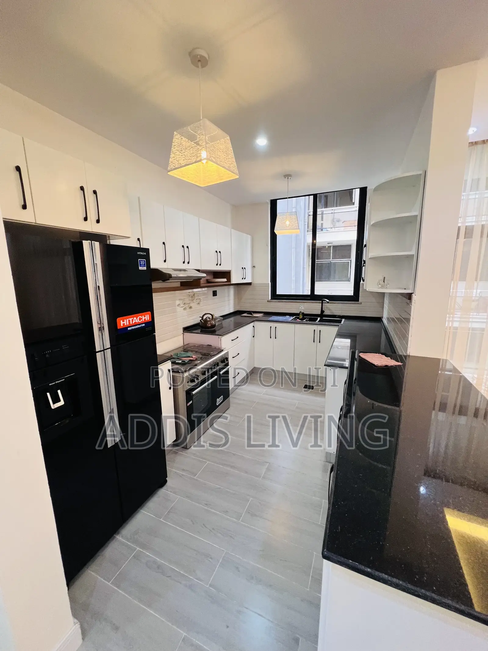 Furnished 3bdrm Apartment in Bole for rent