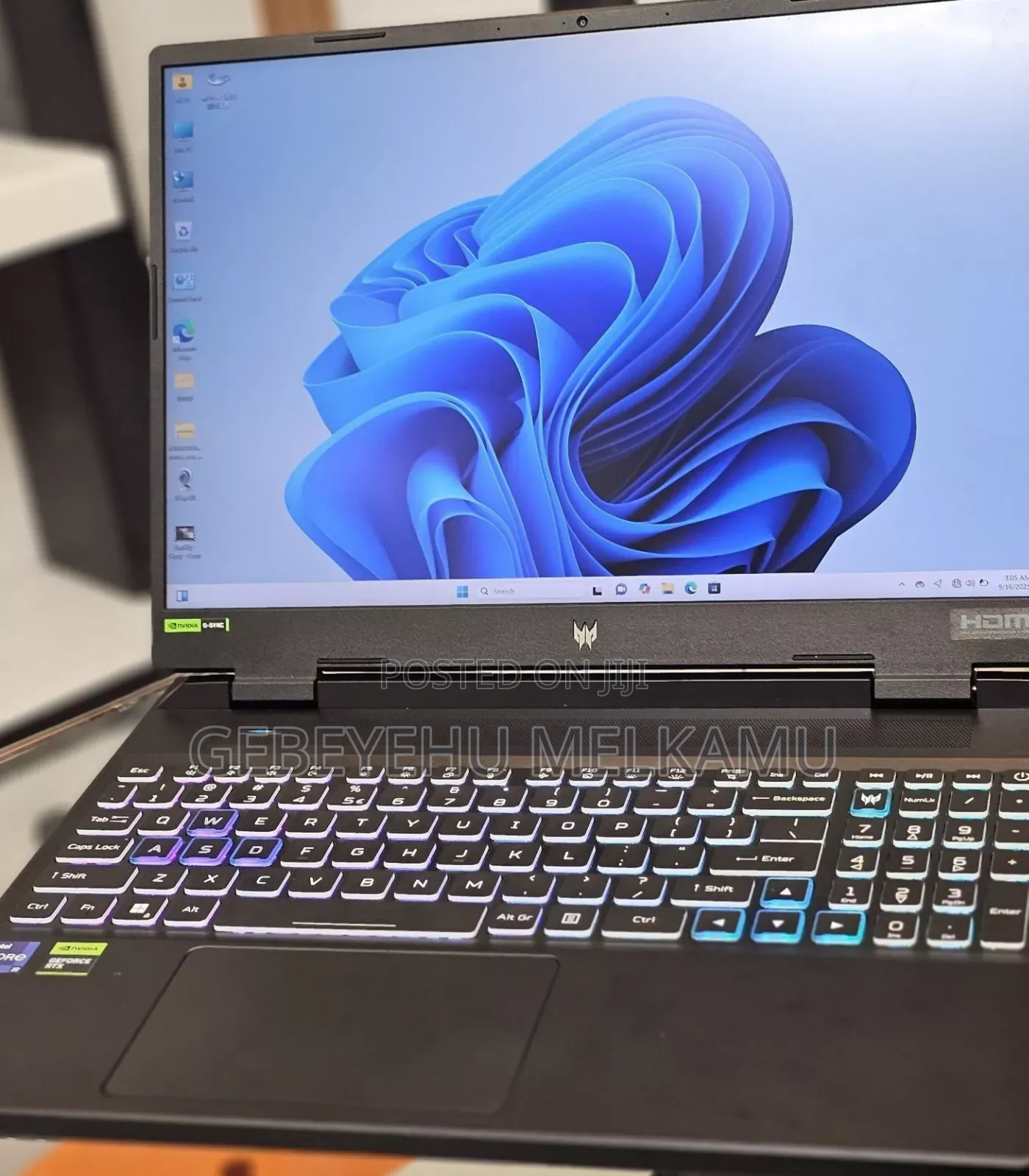 New Laptop Acer Predator Helios 300 16GB Intel Core i9 SSD 1T