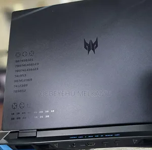 New Laptop Acer Predator Helios 300 16GB Intel Core i9 SSD 1T
