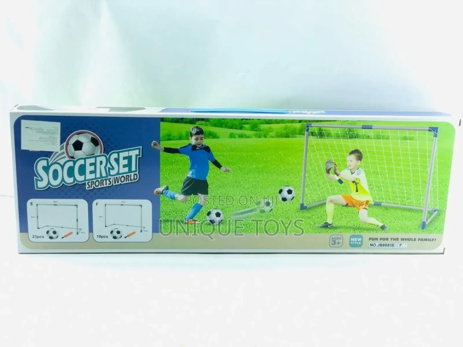 Soccer Set – Sports World (19 Pcs)