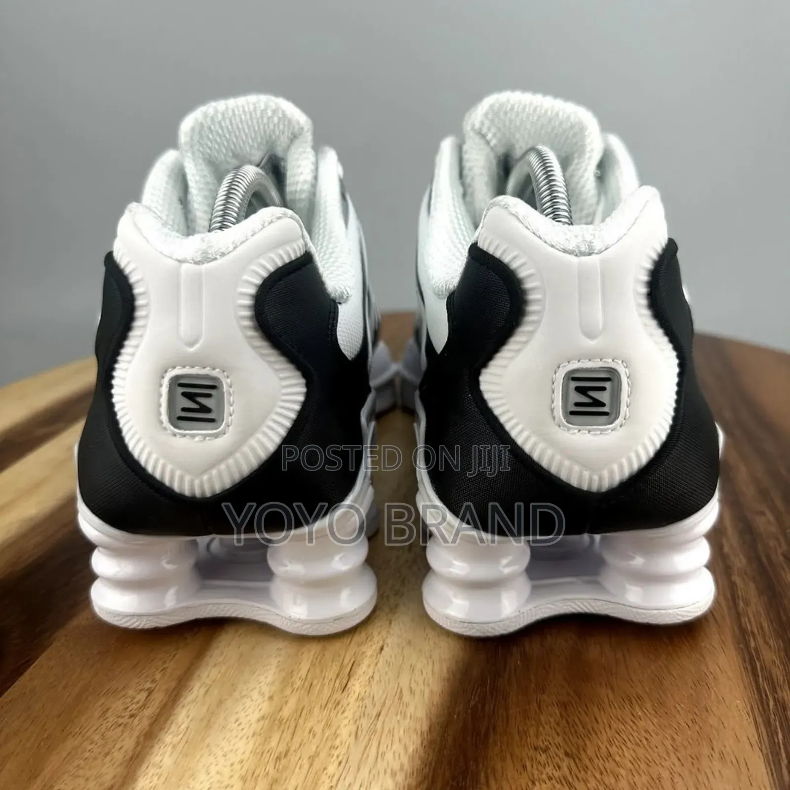 New Arrival.Nike Shox Tl White/Black Unisex Fashion Sneaker
