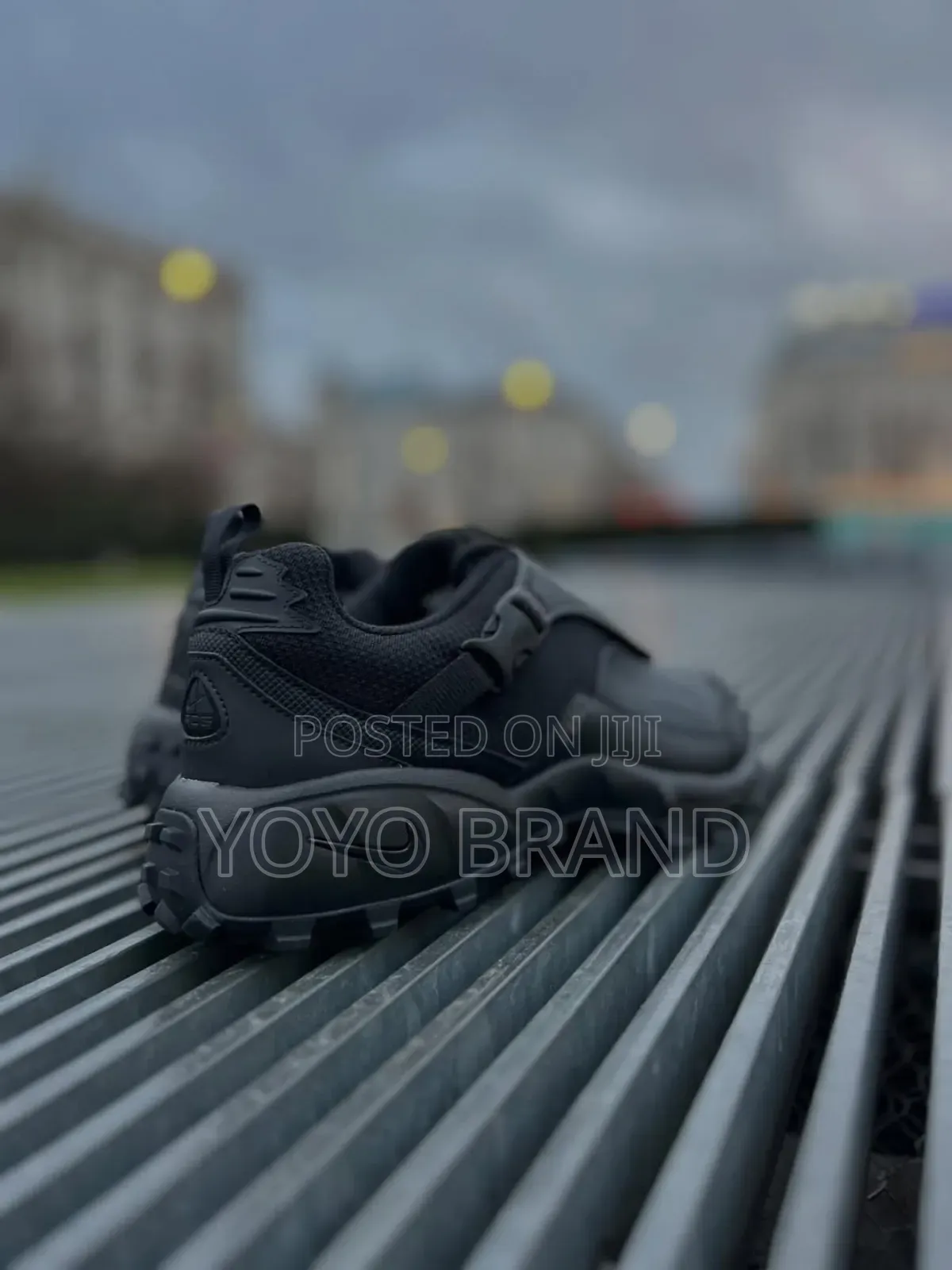 Nike Acg Phassed Trail Running "Triple Black"Fashion Sneaker