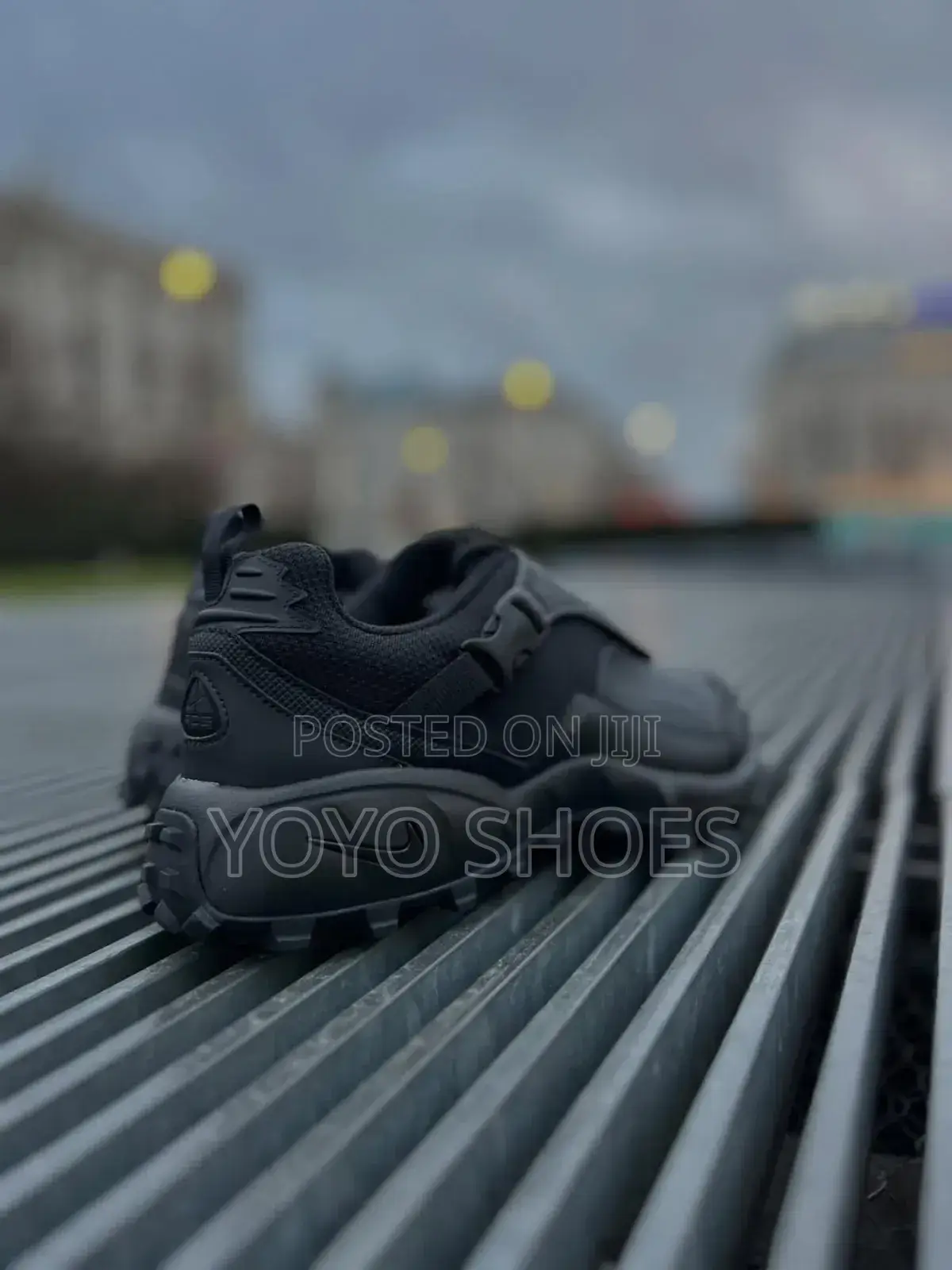 Nike Acg Phassed Trail Running "Triple Black"Fashion Sneaker