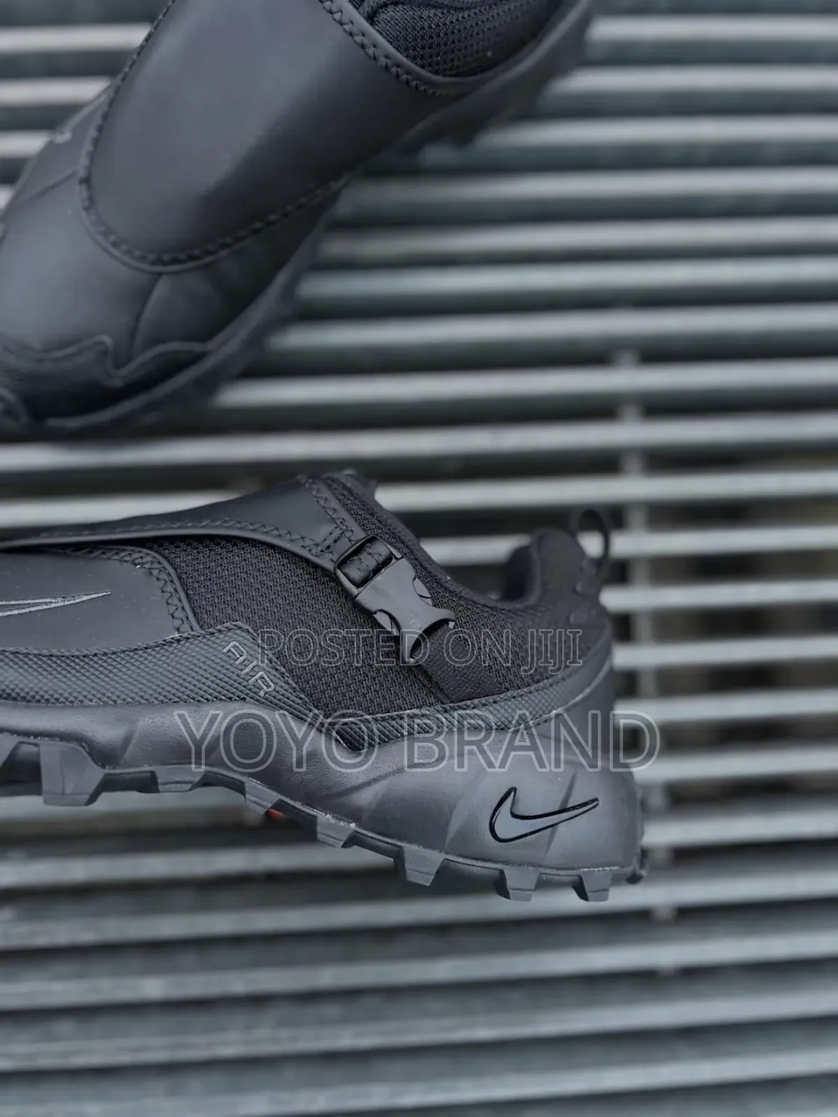 Nike Acg Phassed Trail Running "Triple Black"Fashion Sneaker