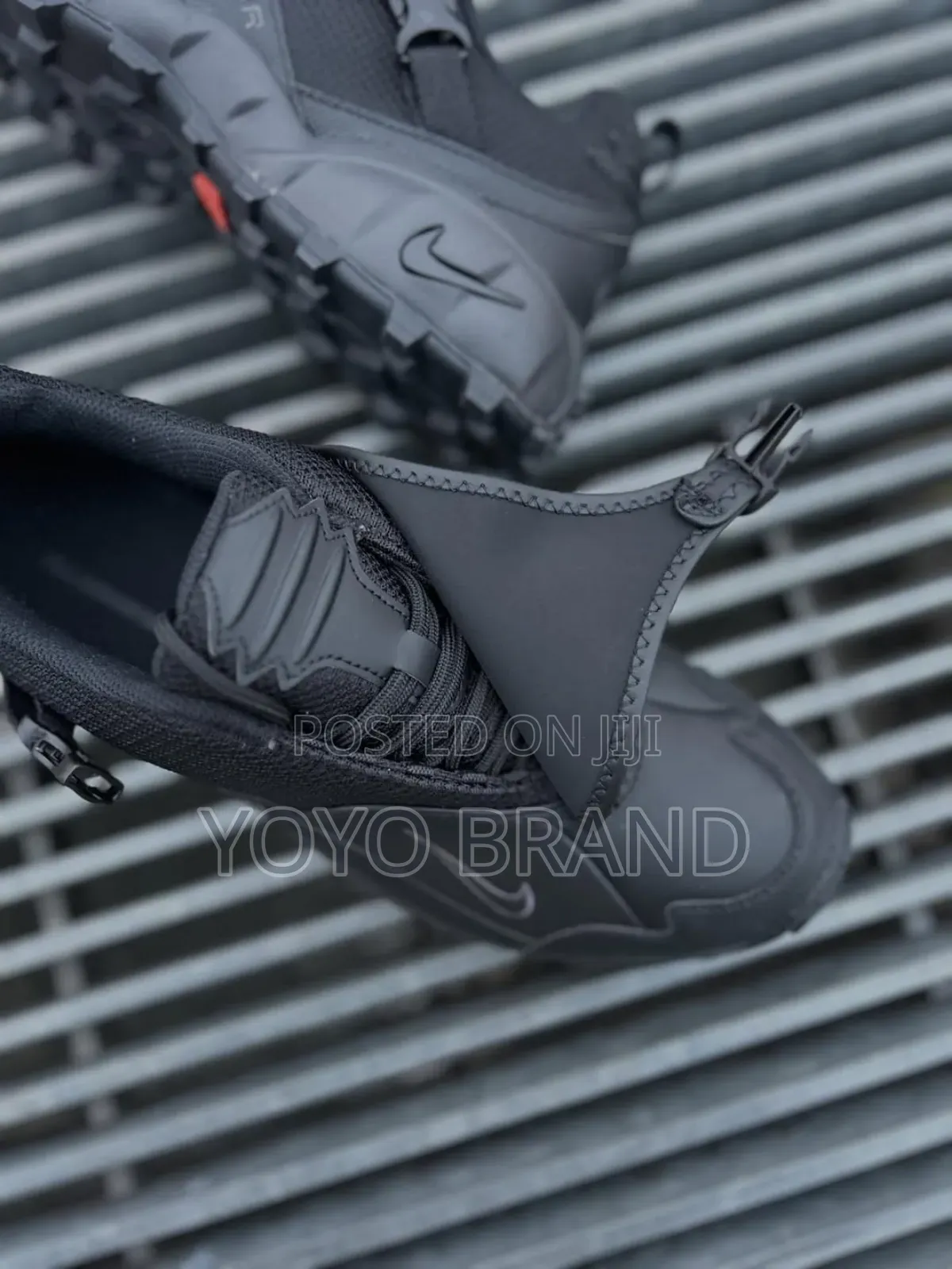 Nike Acg Phassed Trail Running "Triple Black"Fashion Sneaker