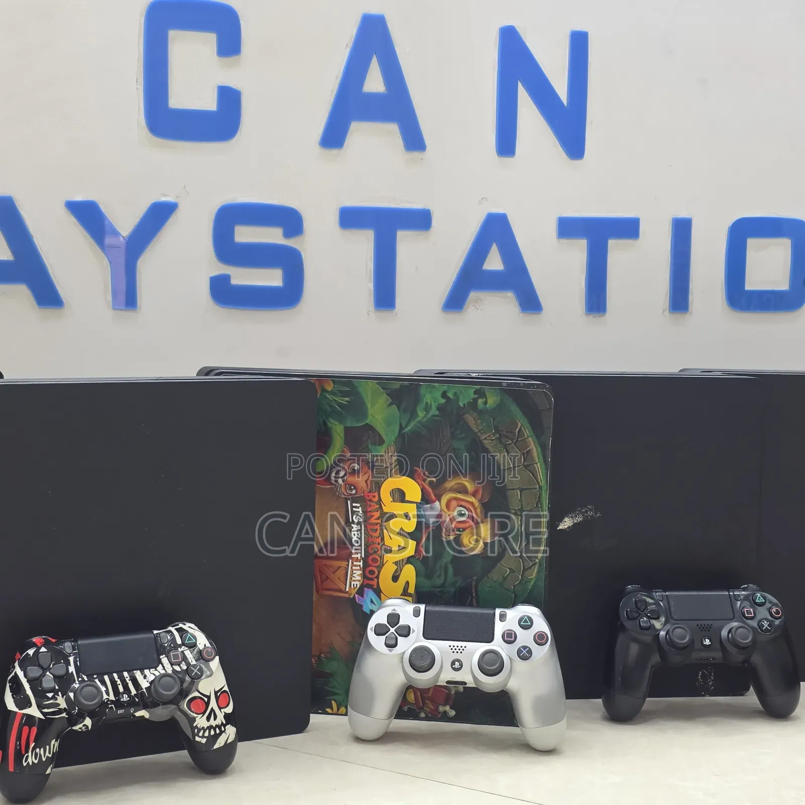 Playstation 4slim With 2controller We Have Delivery ብዛት አለን ደዉሉልን