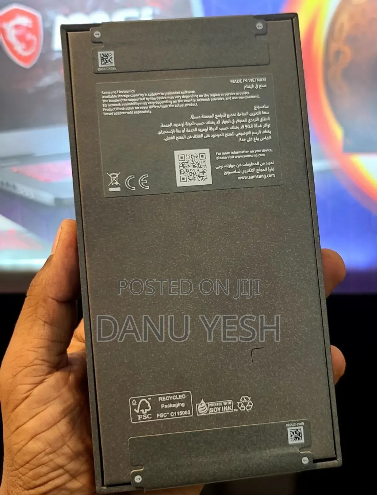 New Laptop Samsung 12GB Intel Core Ultra 5 SSD 256GB