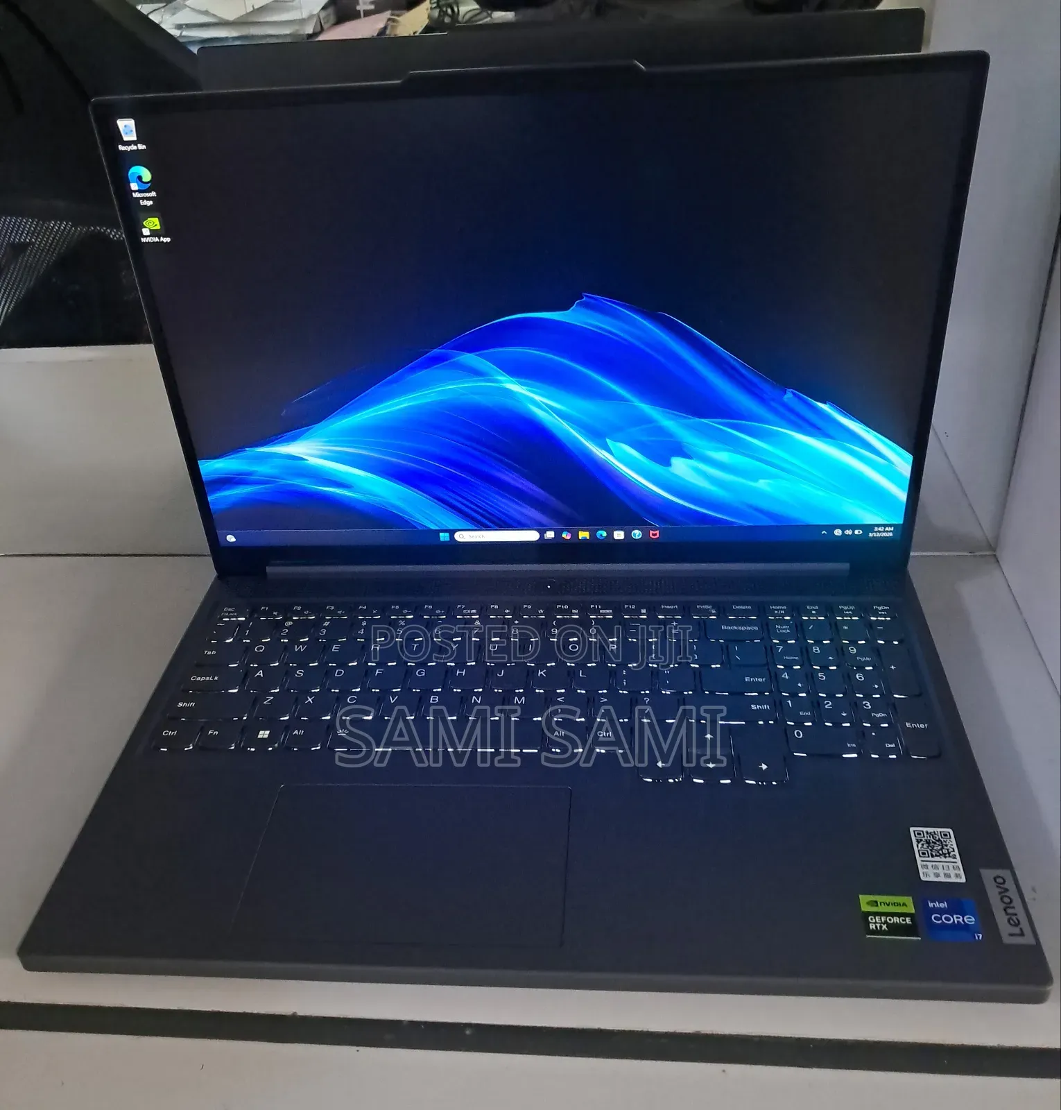 New Lenovo Legion Y7000P IRX9 Gaming Laptop 16GB Intel Core i7 512GB