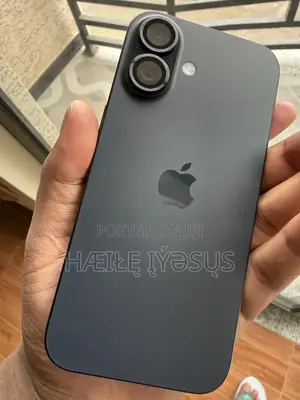 New Apple iPhone 16 128 GB Black