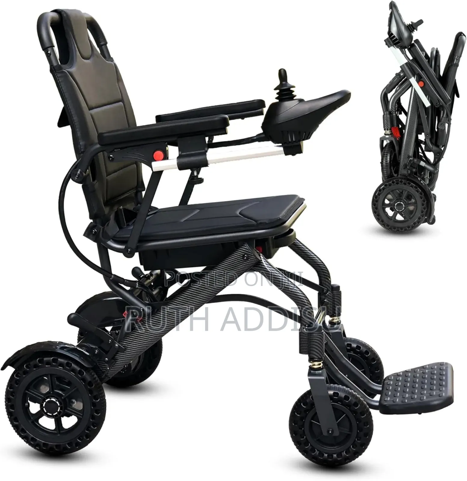 Foldable Electric Wheelchairall Terrain Lightweight Wheelchairs