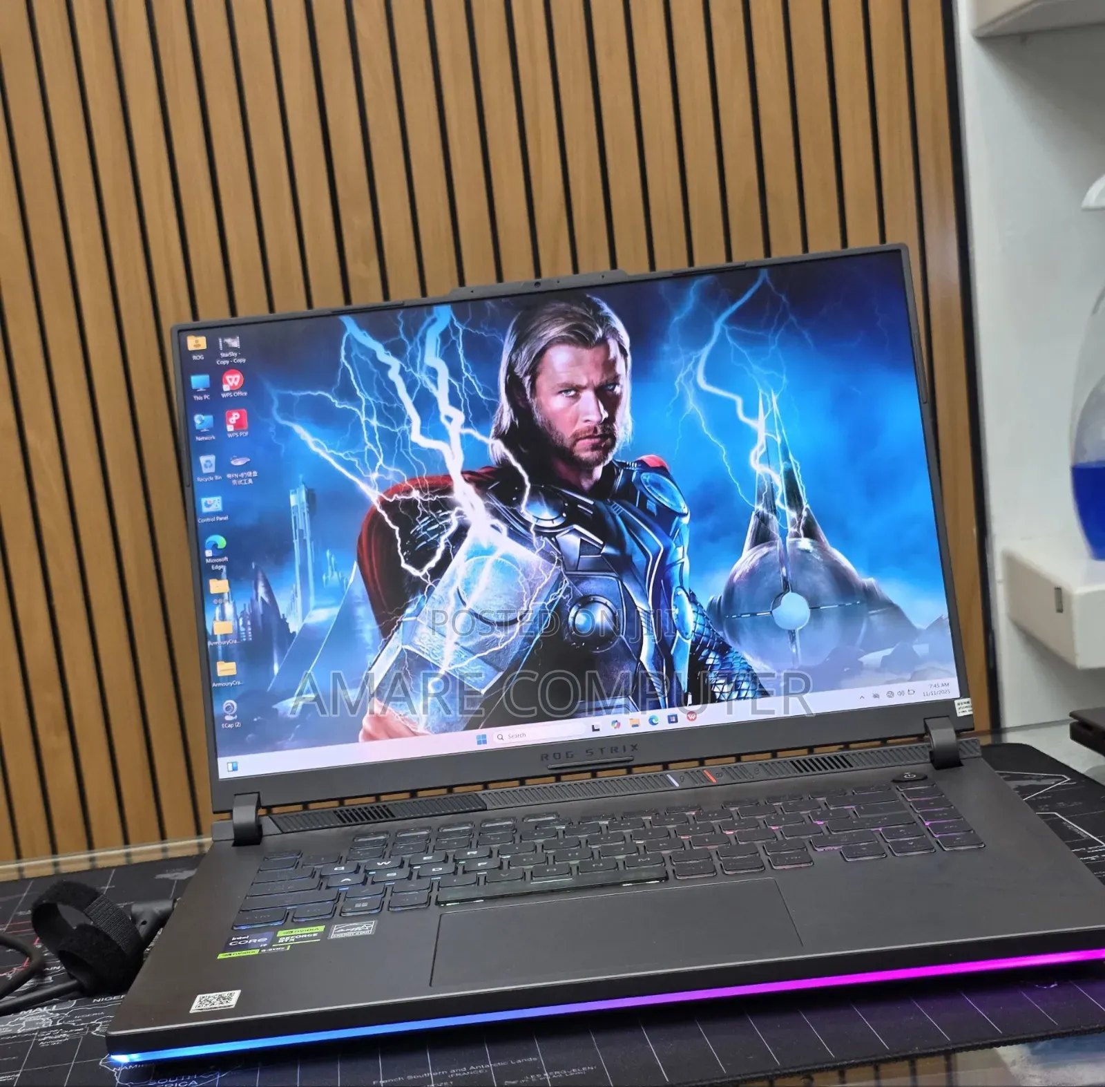 New Laptop Asus ROG Strix G16 G614 16GB Intel Core i9 SSD 1T