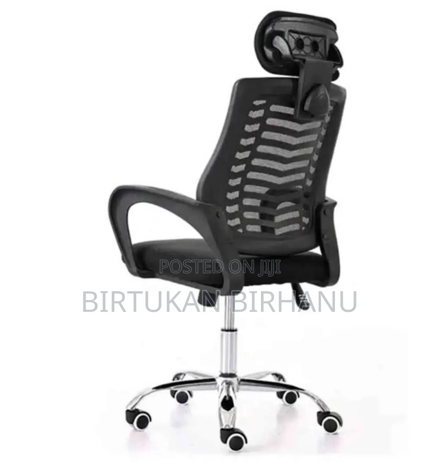 Flexible Headrest High Comfort Secretary Office Chair