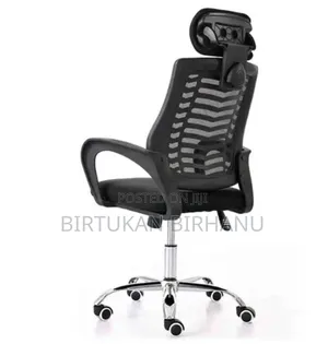 Flexible Headrest High Comfort Secretary Office Chair