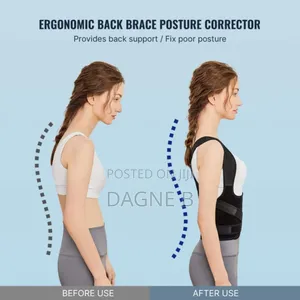 Qp360 Posture Corrector Back Support Brace Belt የጀርባ ማስተካከያ