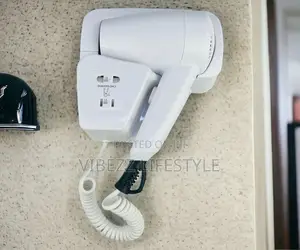 Wall Installed Hair Dryer