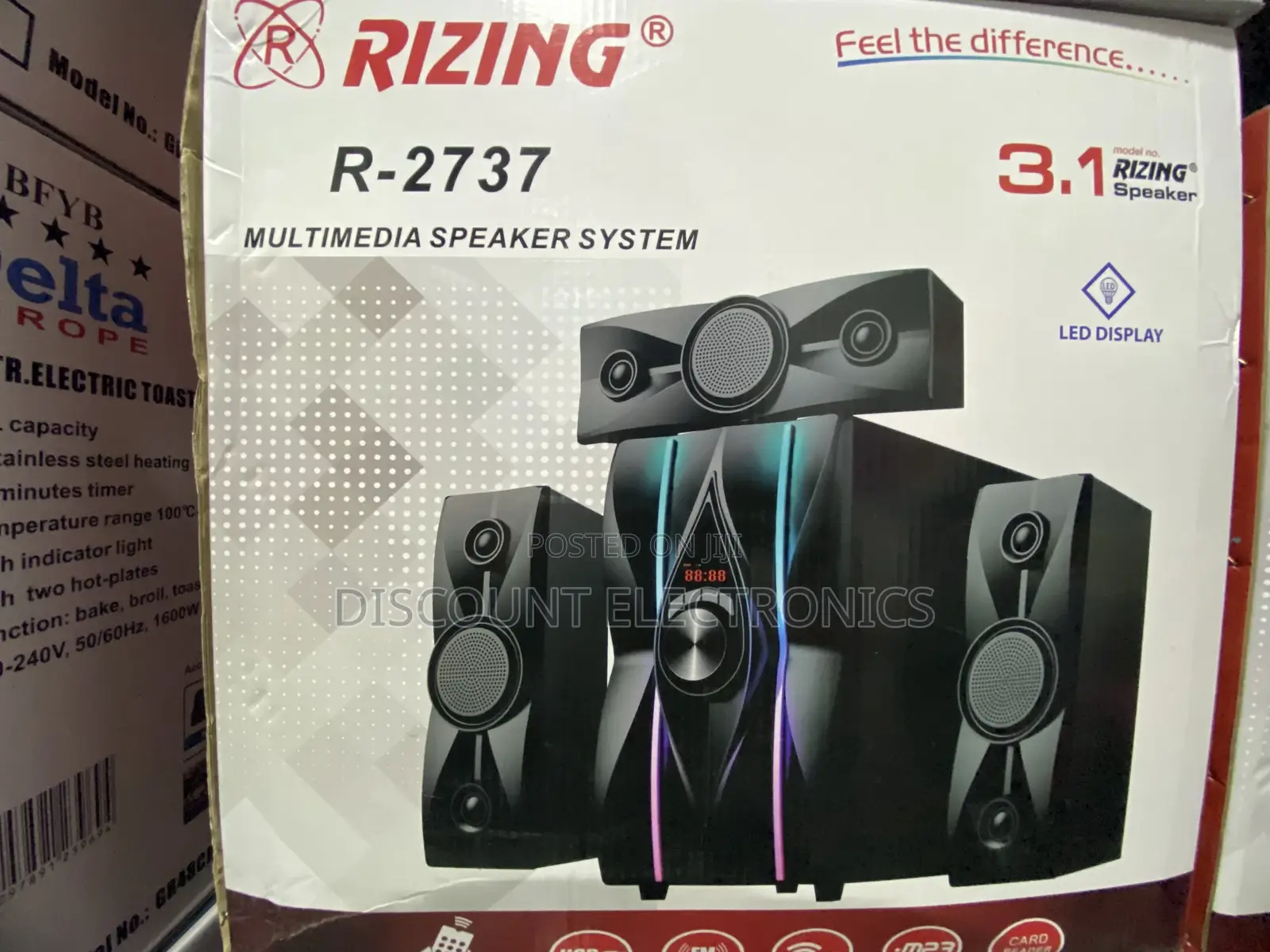 Rising 3.1channel Multimedia 7base Speaker
