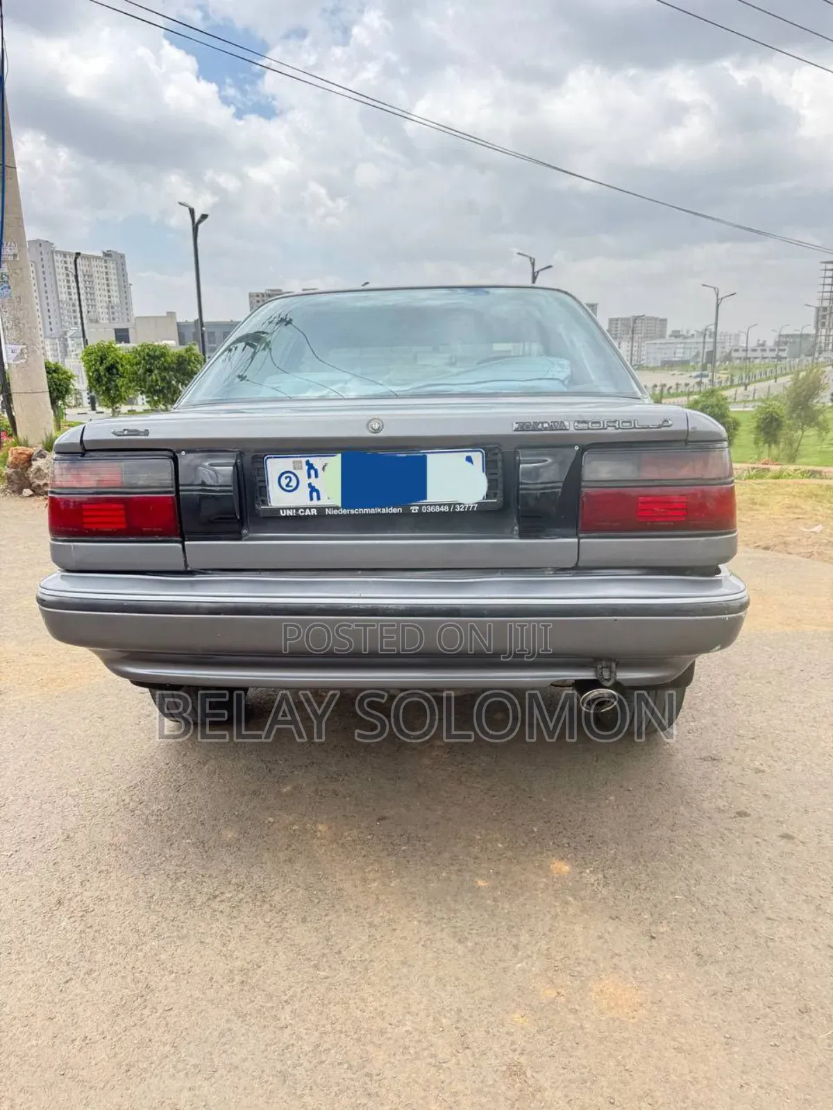 Toyota Corolla II 1992 Gray
