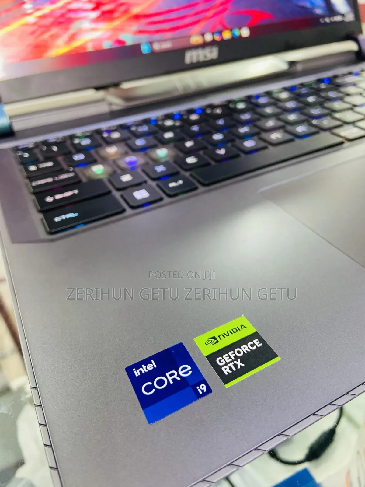 New Laptop MSI 16GB Intel Core i7 SSD 1T