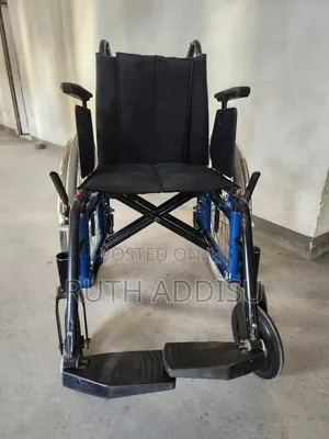 Eco Economical Aluminium Frame Foldable Wheelchair Used ዊልቸር