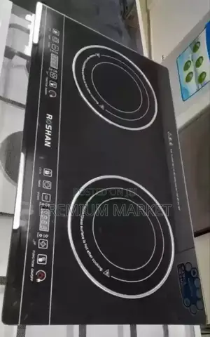Touch Stove Roshan Double-Burner Stove ሮሻን ተች ስቶቭ ባለ 2