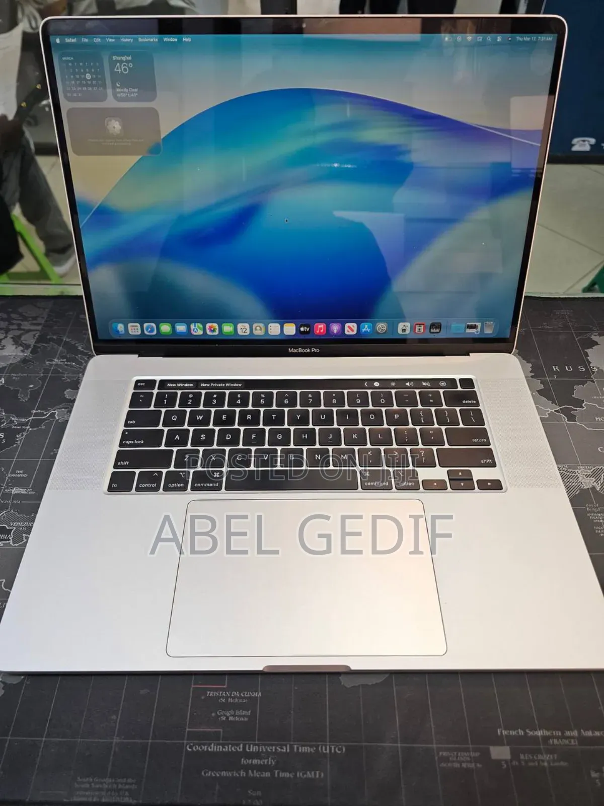 New Laptop Apple MacBook Pro 2019 16GB Intel Core i7 SSD 512GB