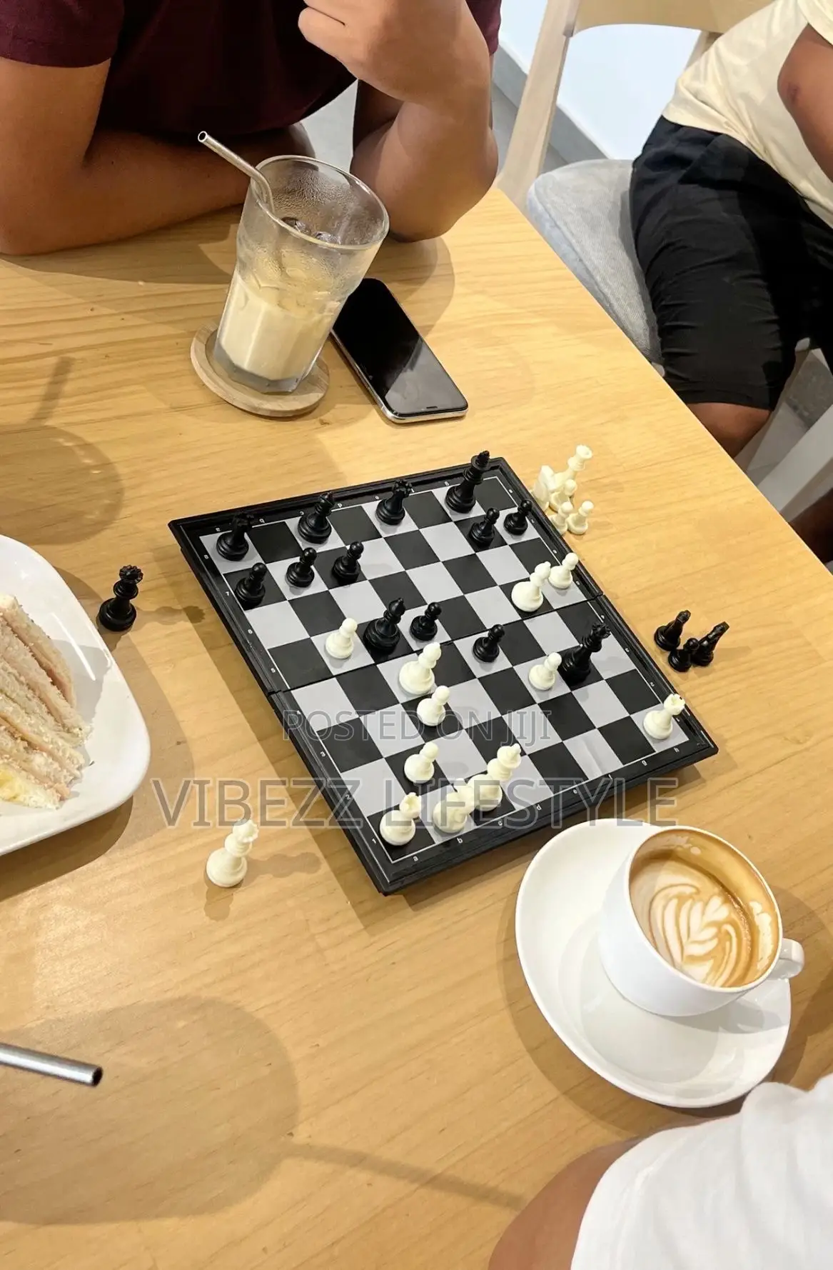 Chess, Checkers Backgammon Board