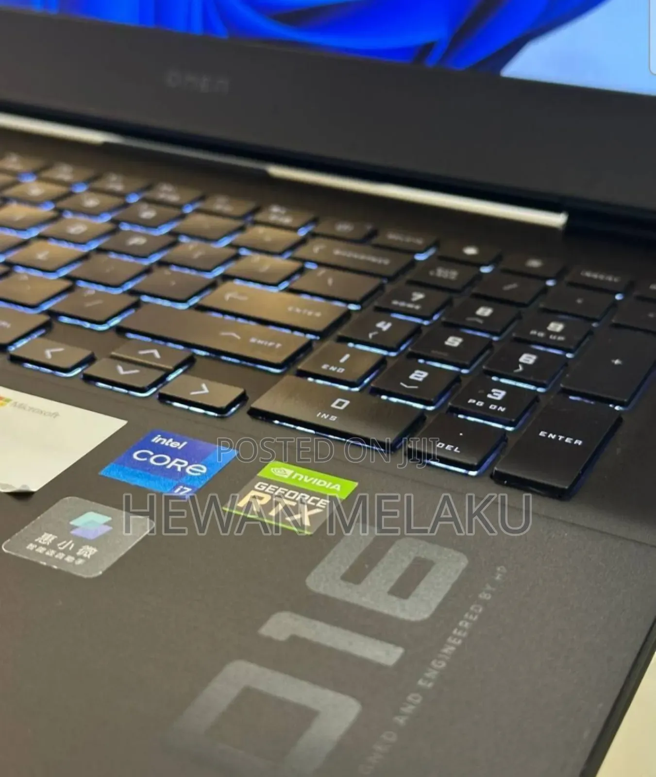 New Laptop HP Omen 16 16GB Intel Core i7 SSD 512GB