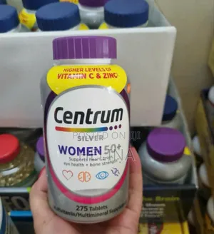 Supports Heart,Brain,Eye Health+Bone Strengthcentrum Women 50+ Vitamin