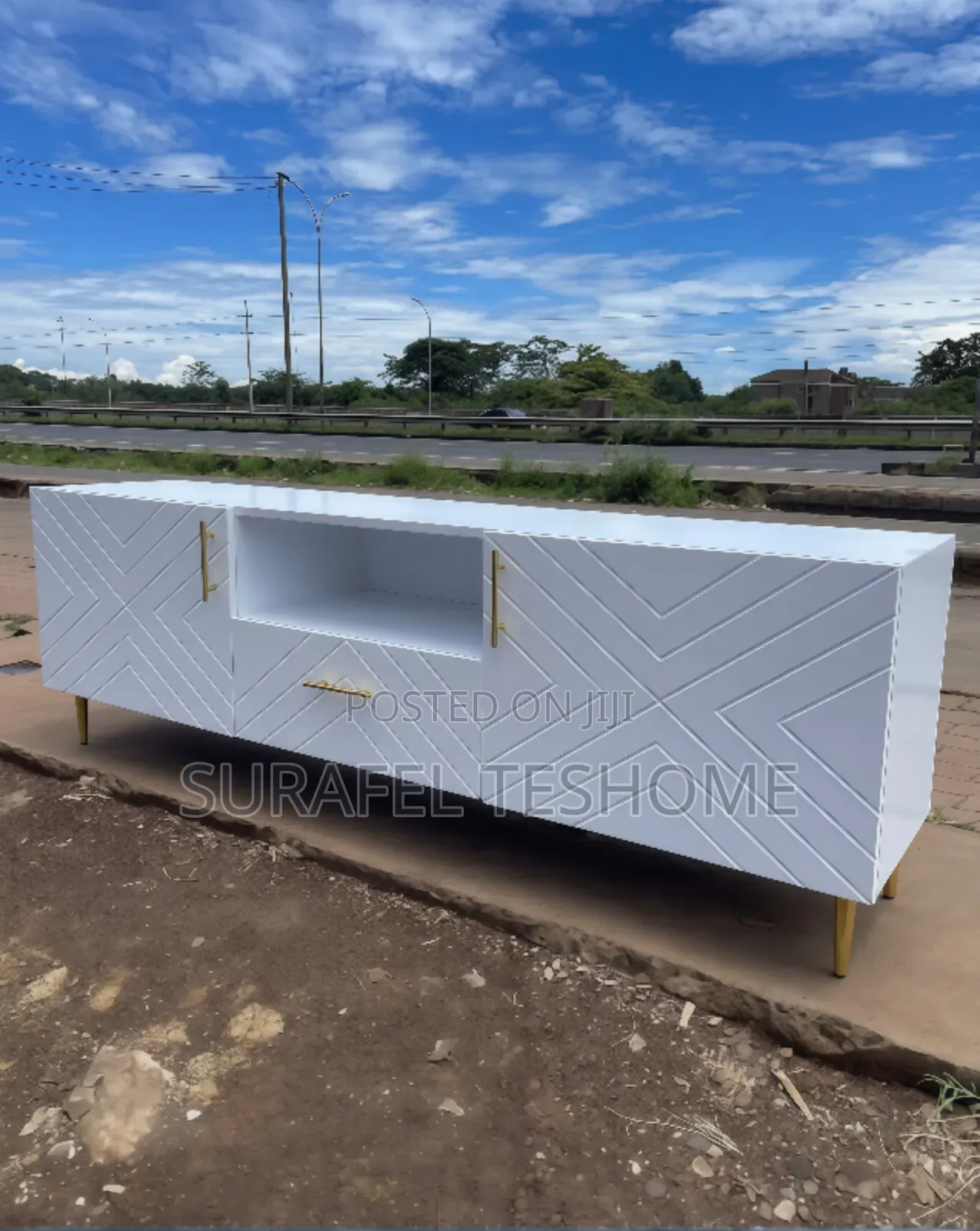Luxury Tv Stand | ውብ ቲቪ ስታንዶች | Epoxy-Made | የቲቪ ማስቀመጫ | ቲቪ ስታንድ