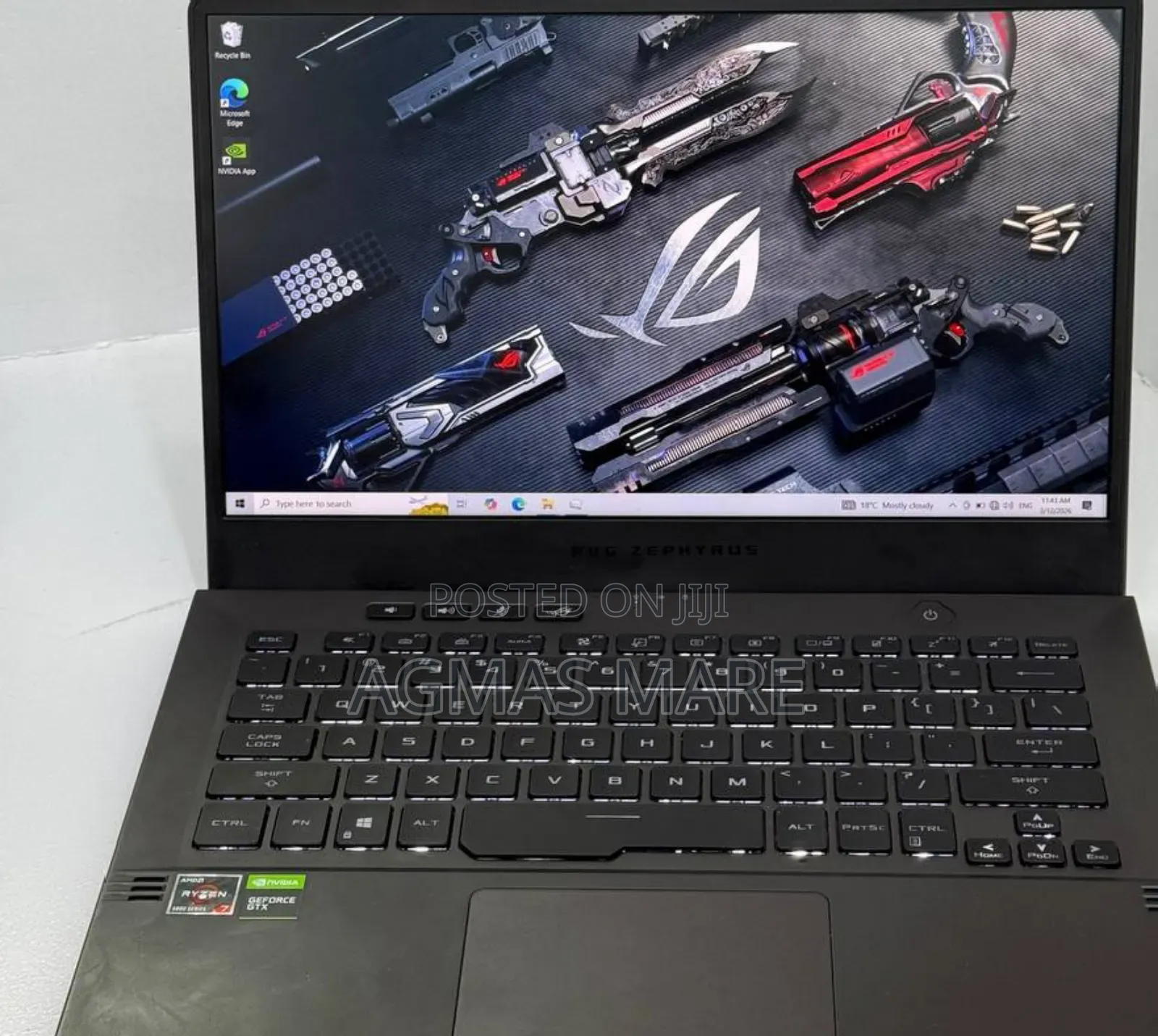 New Laptop Asus ROG Zephyrus G14 16GB AMD Ryzen 7 SSD 512GB