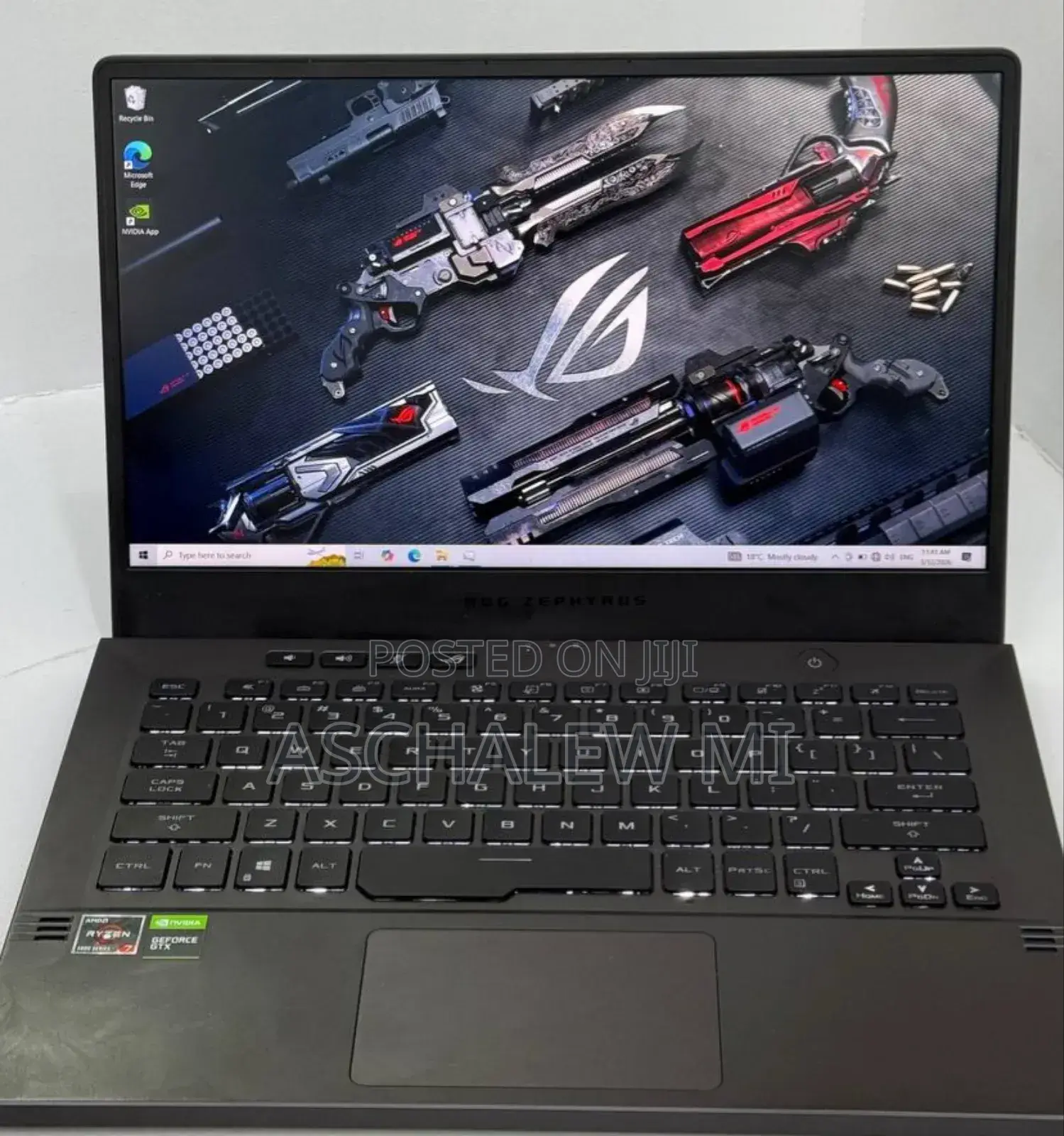 New Laptop Asus ROG Zephyrus G14 16GB AMD Ryzen 7 SSD 512GB