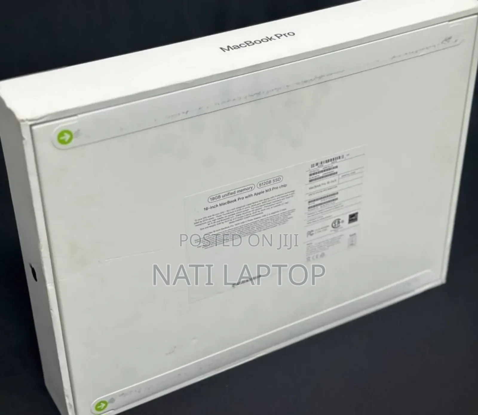New Apple MacBook Pro 2023 M3 Pro 16-inch 36GB Apple M3 Pro SSD 512GB