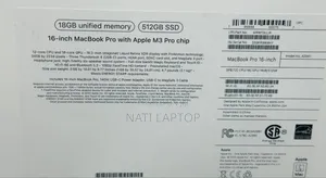New Apple MacBook Pro 2023 M3 Pro 16-inch 36GB Apple M3 Pro SSD 512GB