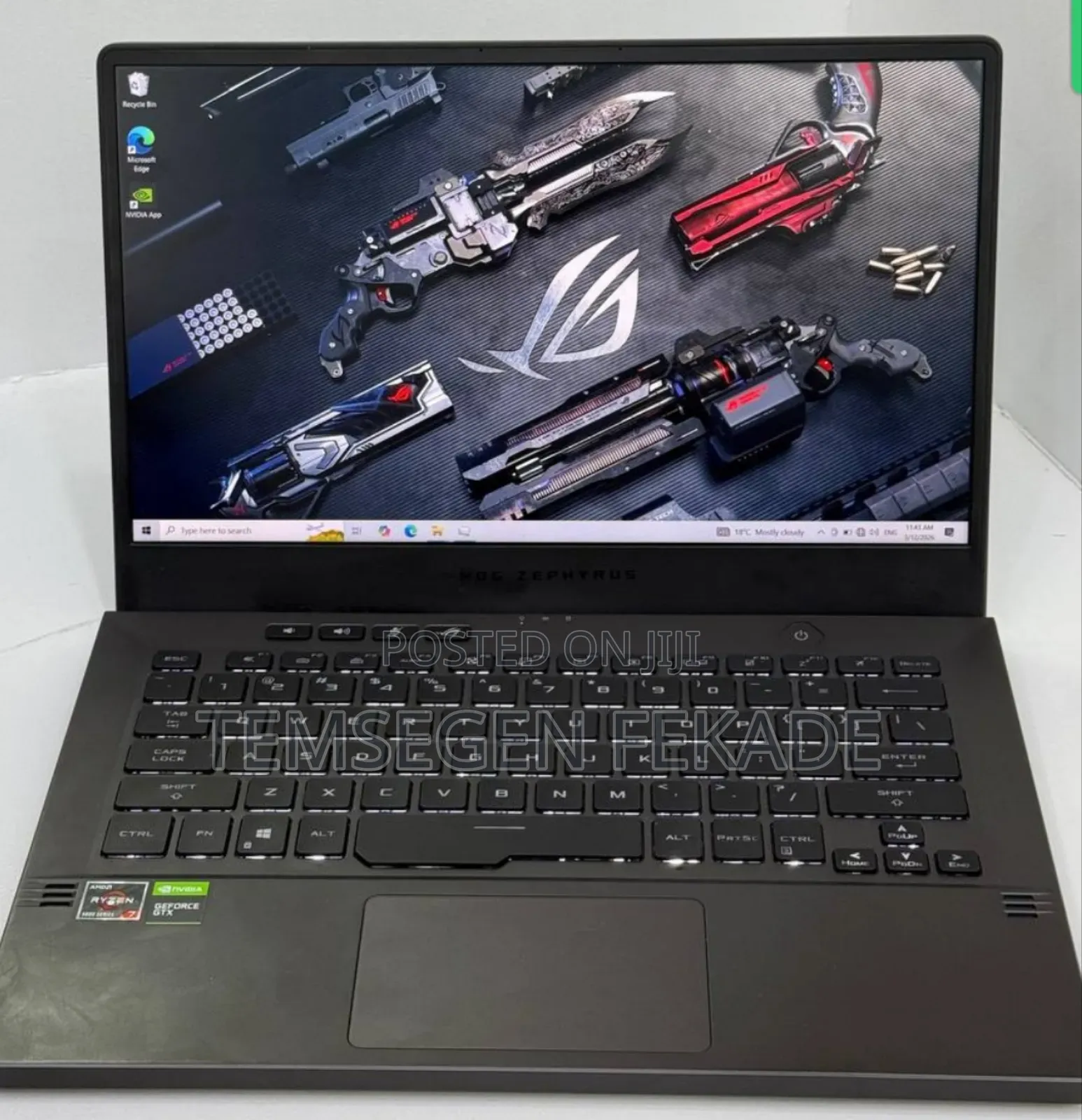 New Laptop Asus ROG Zephyrus G14 16GB AMD Ryzen 7 SSD 512GB