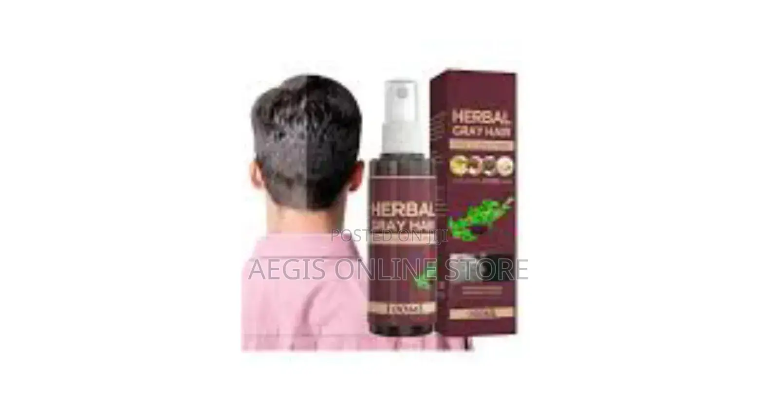 100ml Bottle of Herbal Gray Hair Verse Essence Spray
