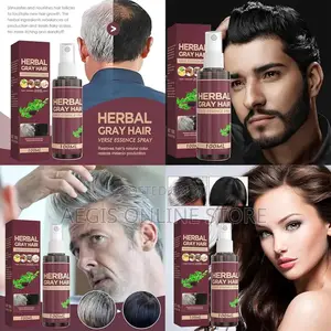 100ml Bottle of Herbal Gray Hair Verse Essence Spray