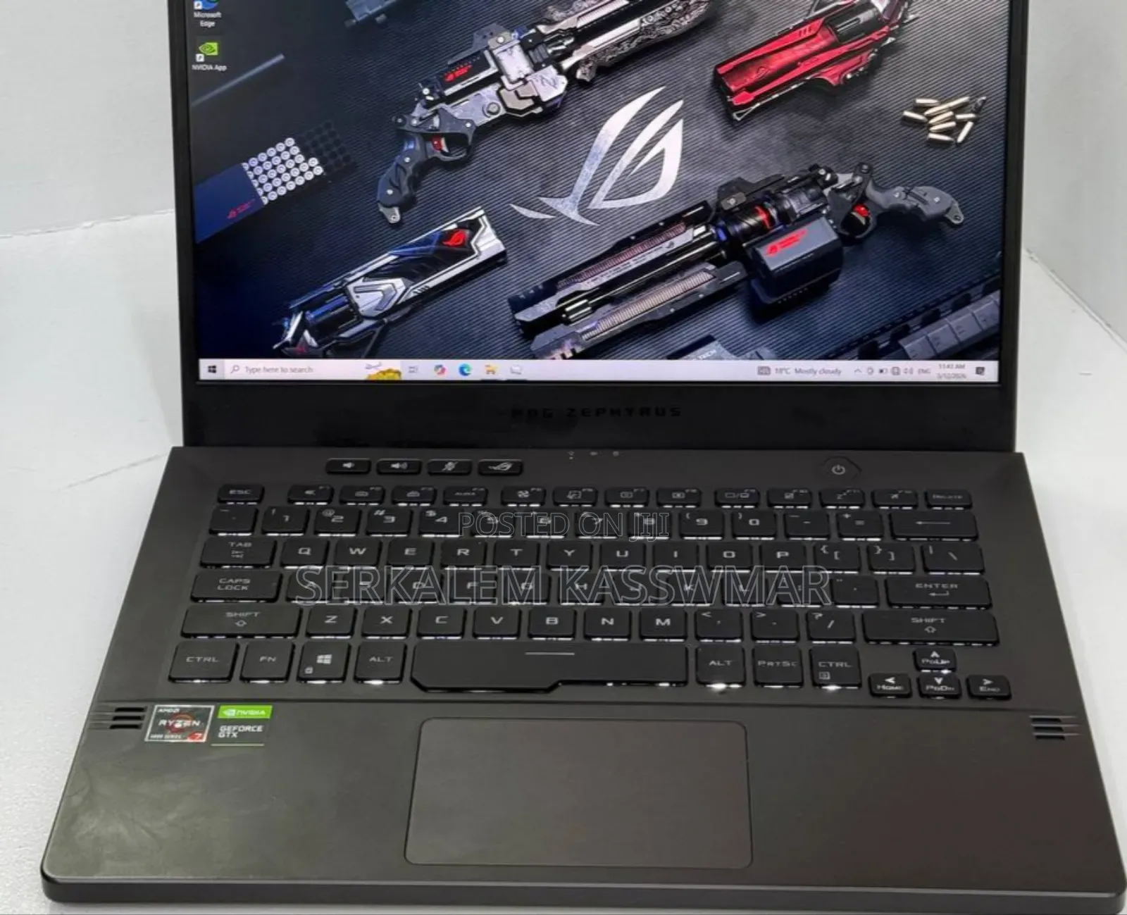 New Laptop Asus ROG Zephyrus G14 16GB AMD Ryzen 7 SSD 512GB